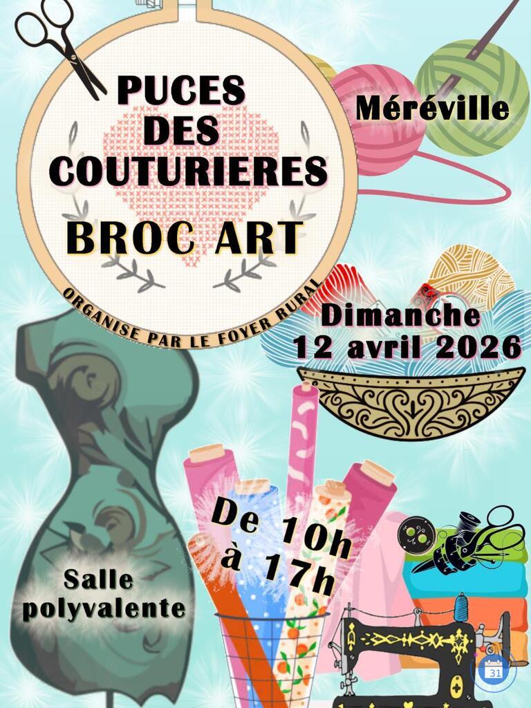 Image Puces couturières et loisirs créatifs (photo 1)