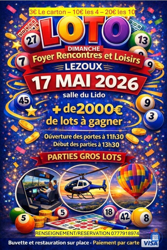 Image LOTO du Foyer Rencontres et Loisir (photo 1)
