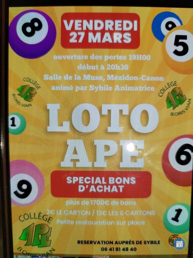 Image Loto du collège (photo 1)