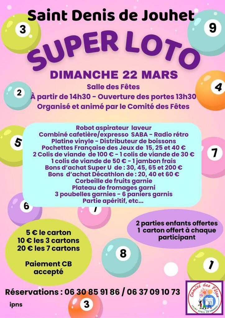 Image Loto du Comité des fêtes (photo 1)