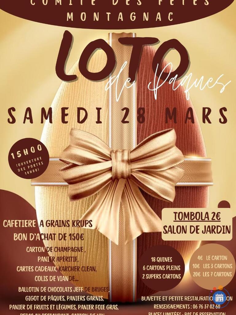 Image Loto de paques du comite des fetes de montagnac (photo 1)