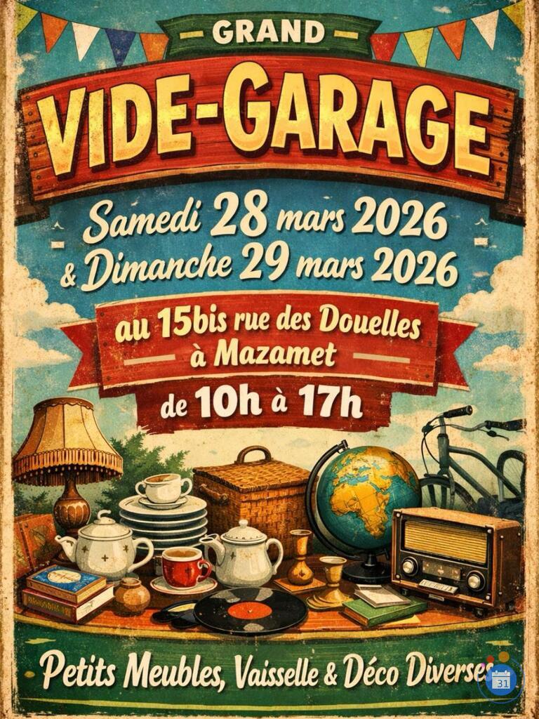 Image Vide garage petits meubles, vaisselle et déco diverses (photo 1)