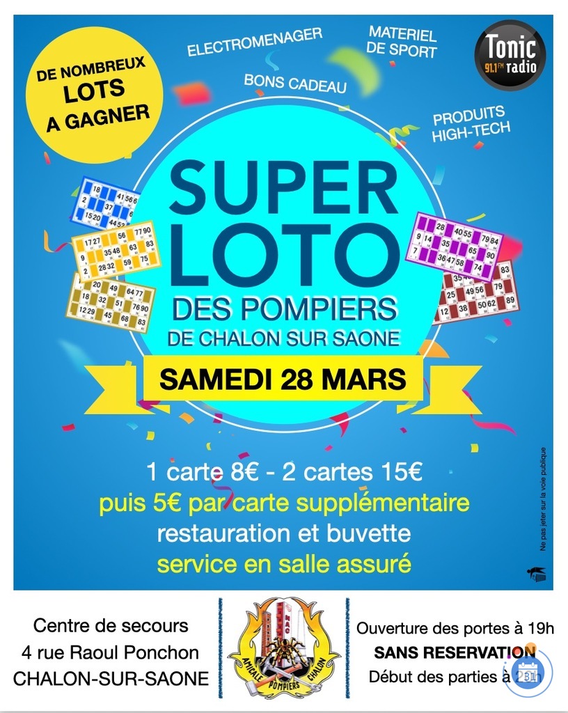 Image Super loto des pompiers (photo 1)