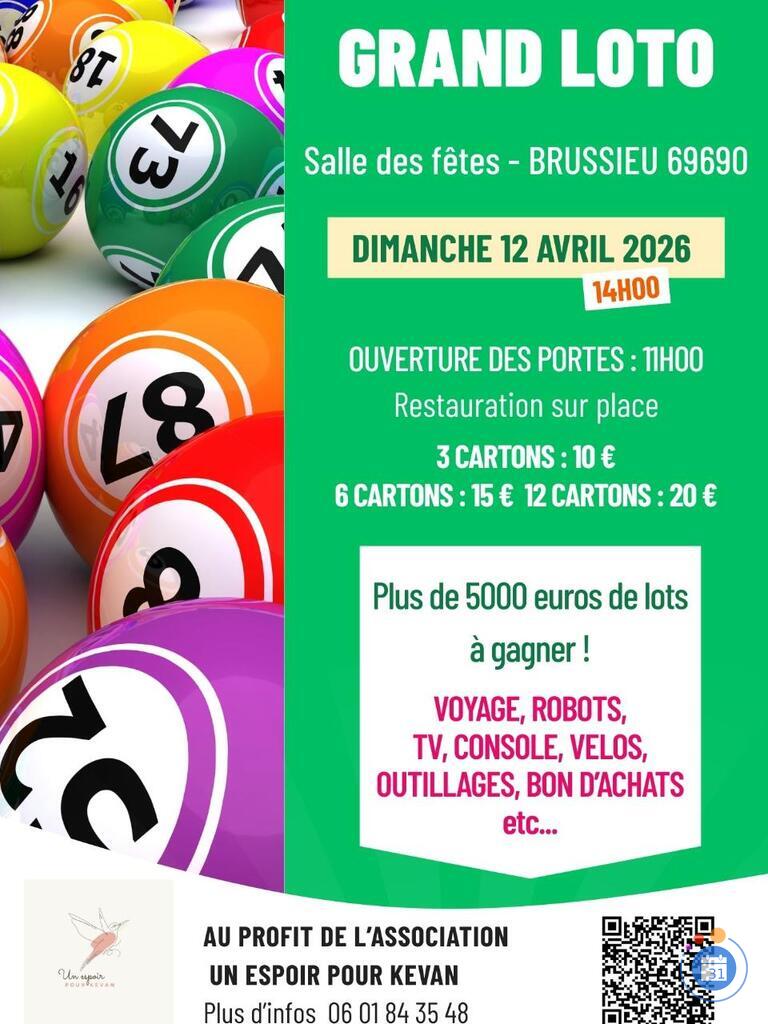 Image Grand LOTO Un espoir pour Kevan (photo 1)