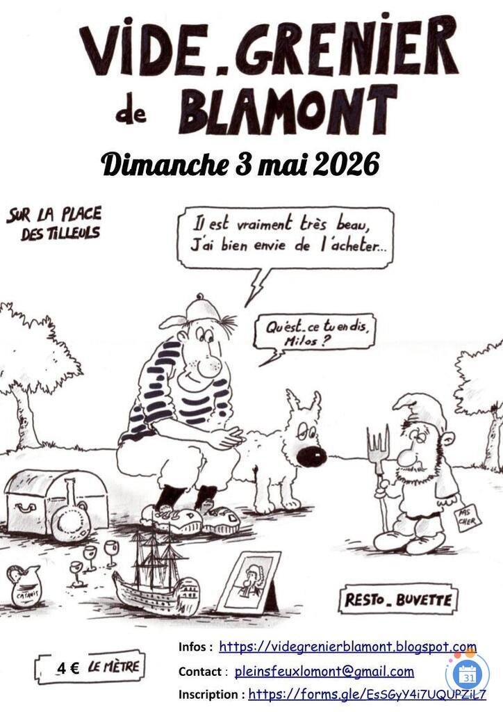 Image Vide grenier de Blamont (photo 1)