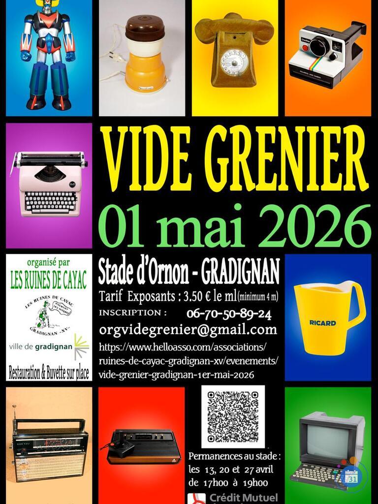 Image Vide grenier des Ruines de Cayac (photo 1)