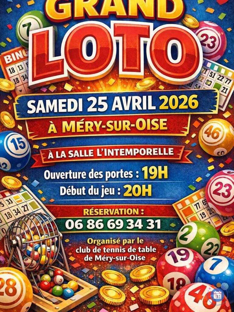 Image Super loto tennis de table de mery sur oise (photo 1)