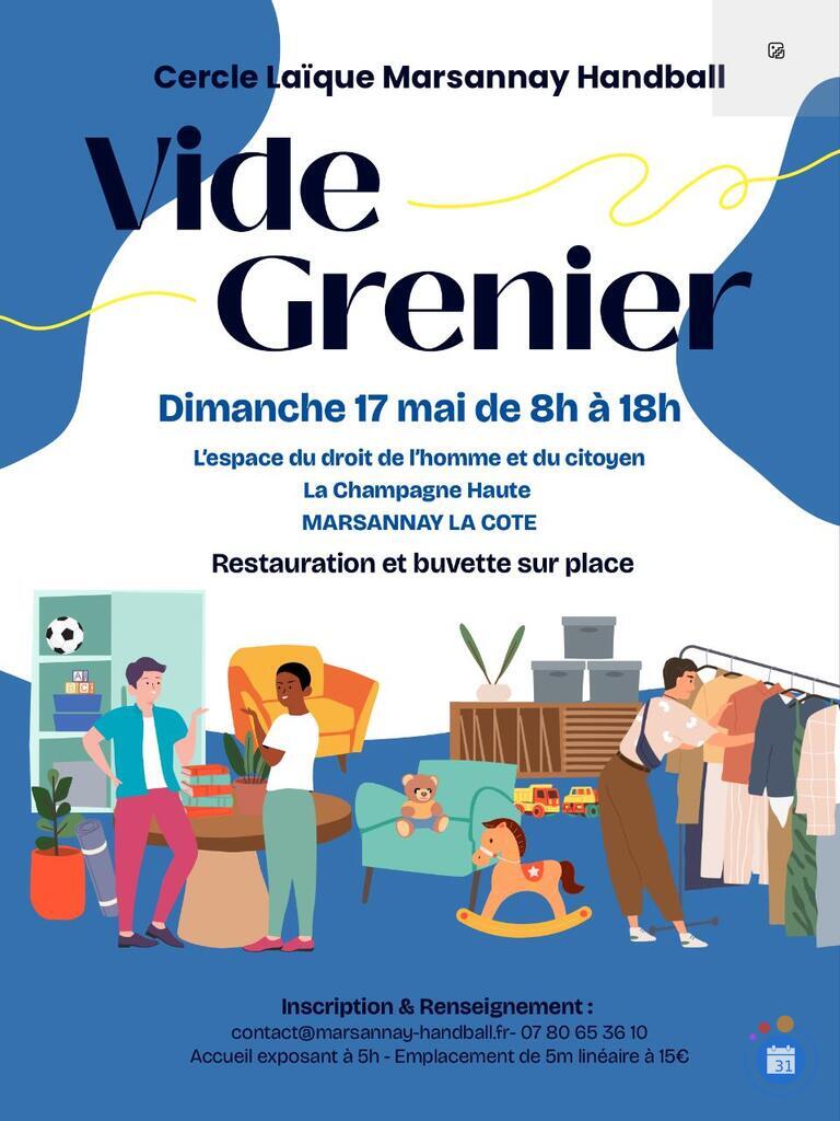 Image Vide greniers du CLM handball (photo 1)