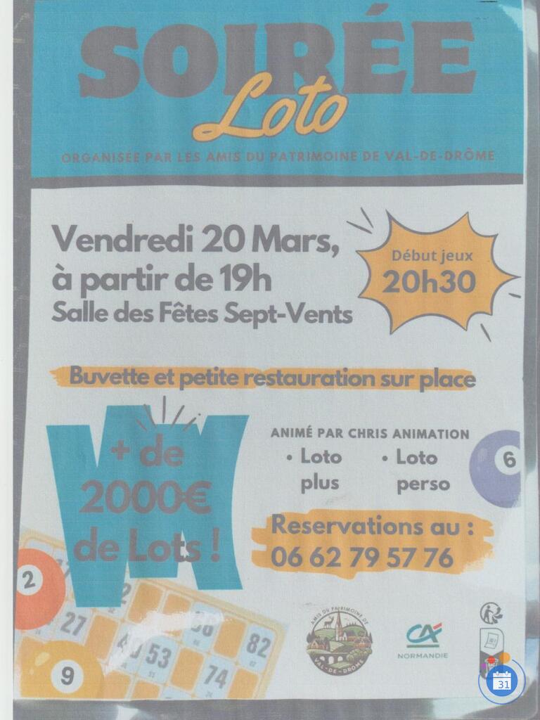 Image Loto a sept vents anime par chris animation (photo 1)