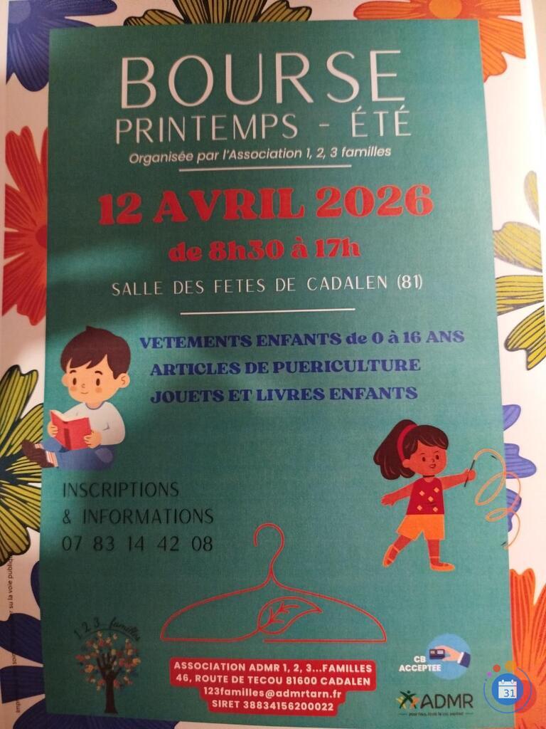 Image Bourse printemps-ete (photo 1)