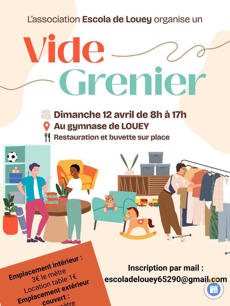 Image Vide grenier ESCOLA DE LOUEY (photo 1)