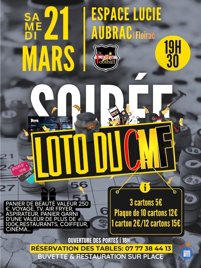 Image Loto cm floirac football (photo 1)