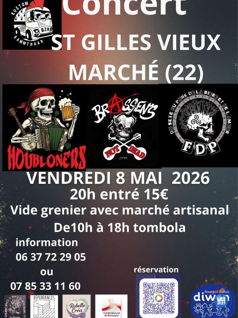 Image Vide grenier- marché artisanal - concerts (photo 1)