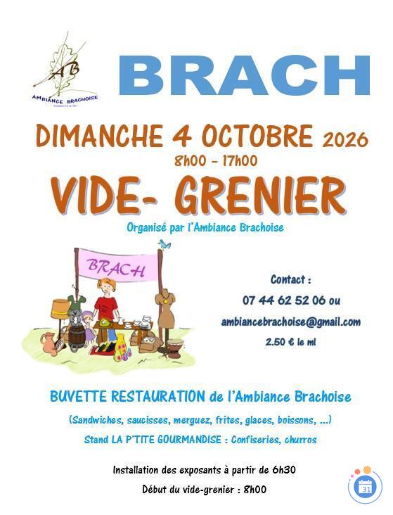 Image Vide-grenier de l'ambiance brachoise (photo 1)
