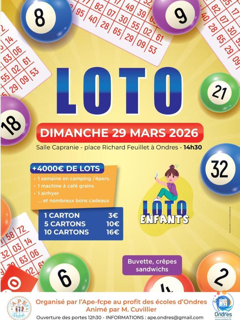 Image Loto de l'ape-fcpe d'Ondres (photo 1)