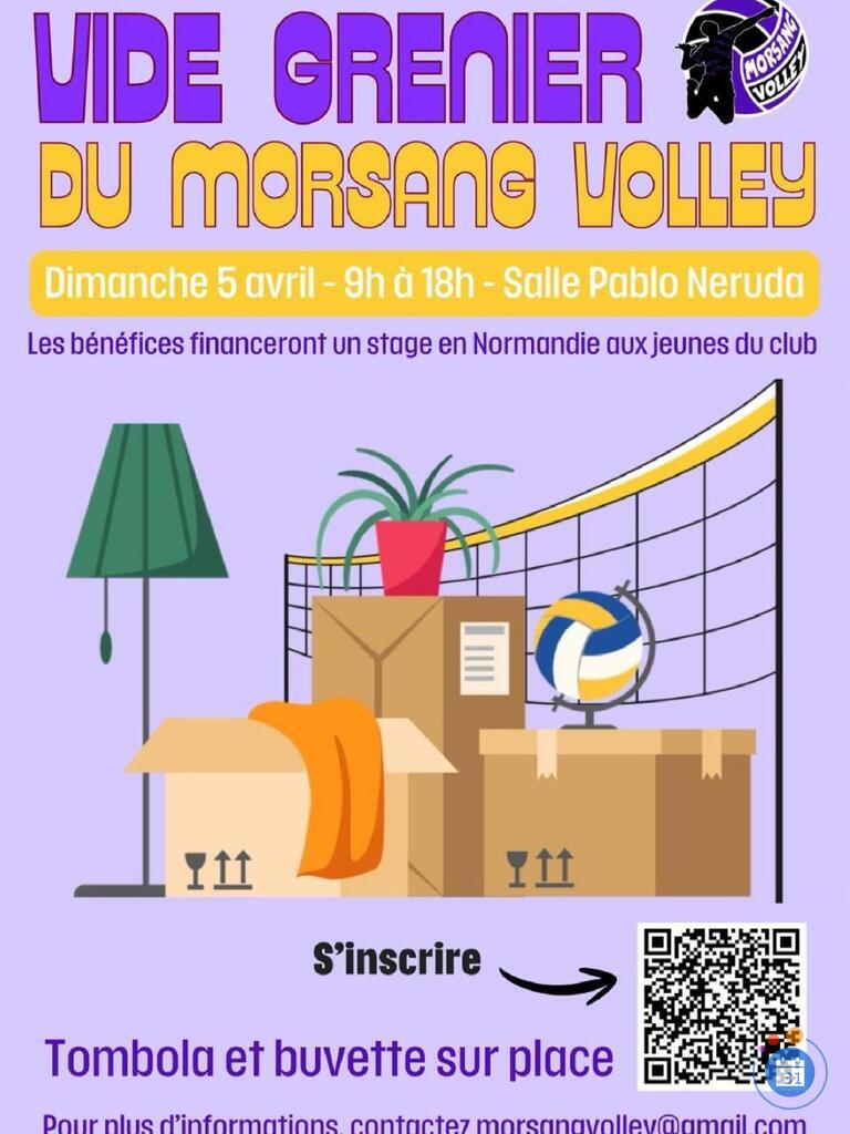 Image MORSANG VOLLEY fait son vide grenier (photo 1)