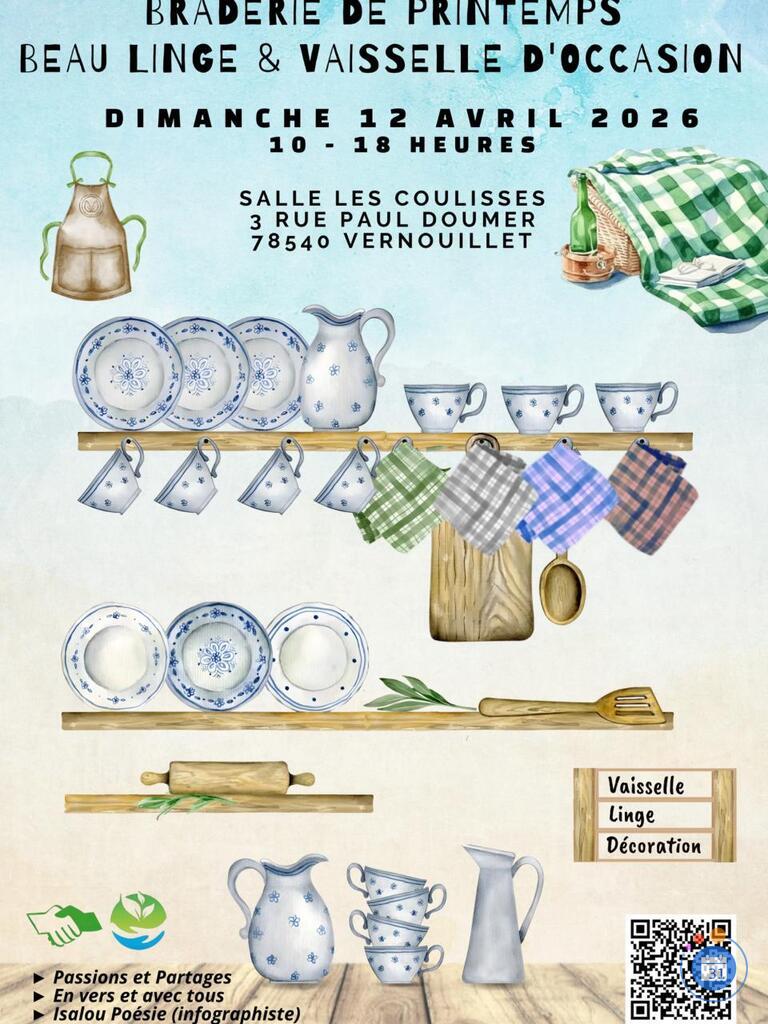 Image Braderie Vaisselle, beau linge et décoration de la maison (photo 1)