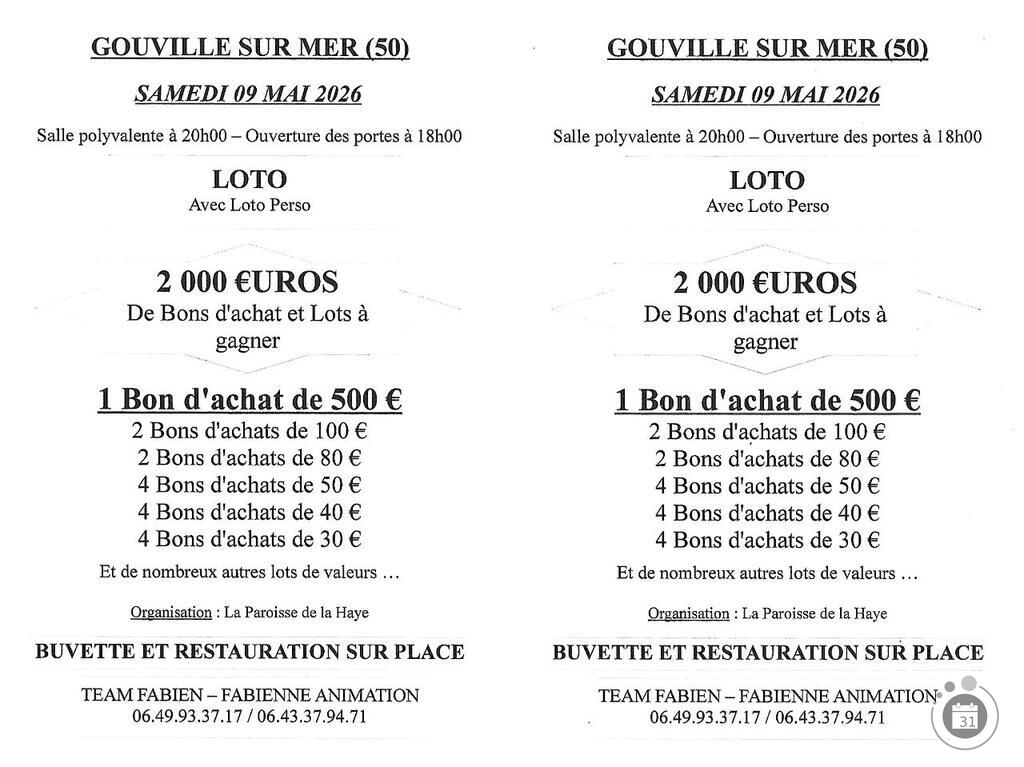 Image LOTO avec loto perso (photo 1)