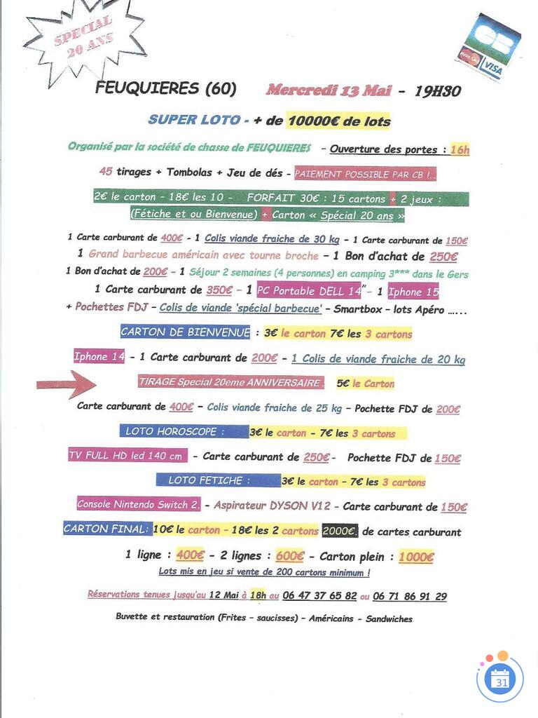 Image Loto special pouvoir d'achat (photo 1)