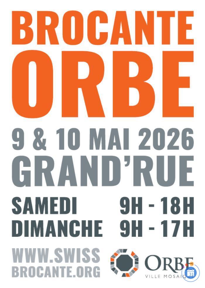 Image Brocante Orbe Grand'Rue (photo 1)