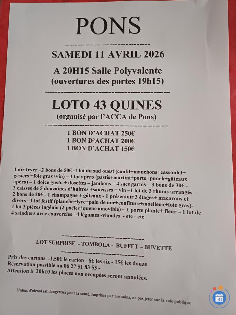 Image Loto Acca de Pons (photo 1)