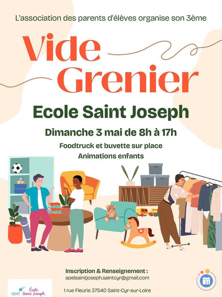 Image 3ème Vide Grenier Ecole Saint Joseph (photo 1)