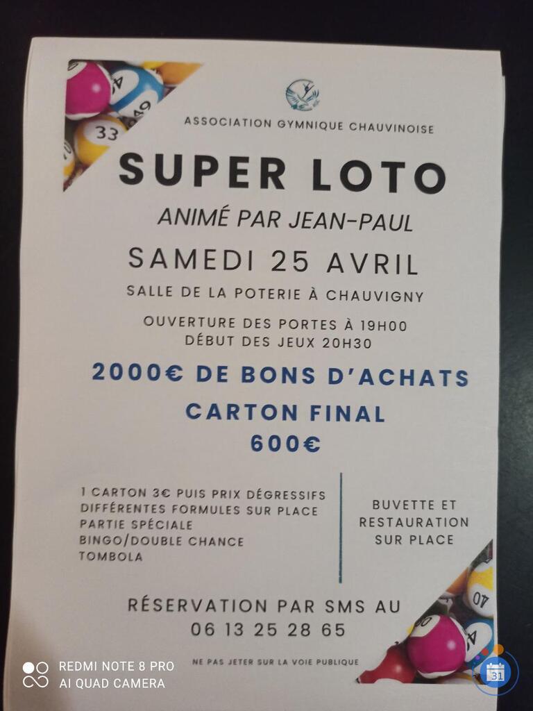 Image Super loto, animé par Jean Paul (photo 1)