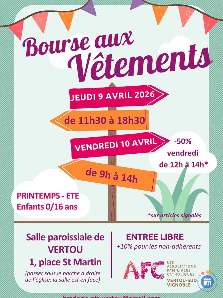 Image Bourse aux vêtements printemps-été enfants (photo 1)