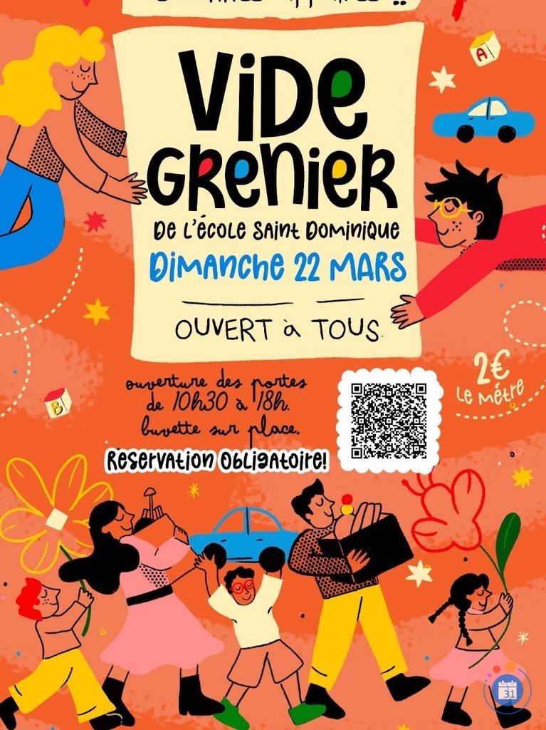 Image Grand vide grenier de l’école Saint Dominique (photo 1)