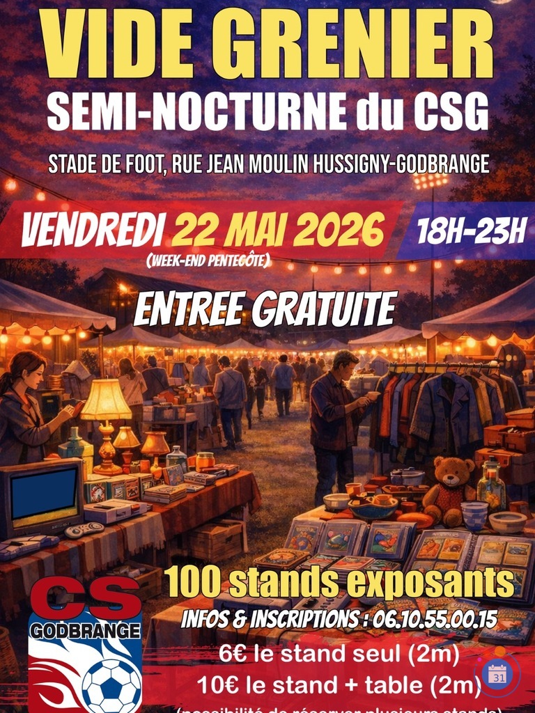 Image Vide Grenier Semi-Nocturne CS Godbrange (photo 1)