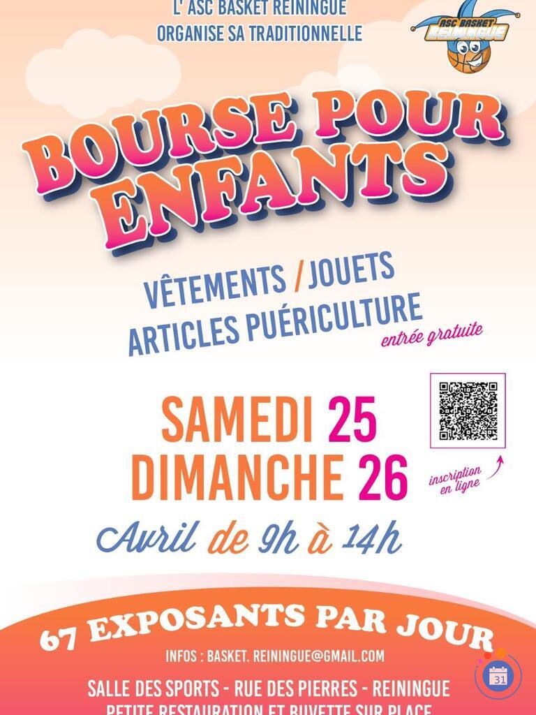 Image Bourse enfants : vêtements, jouets et articles puériculture (photo 1)
