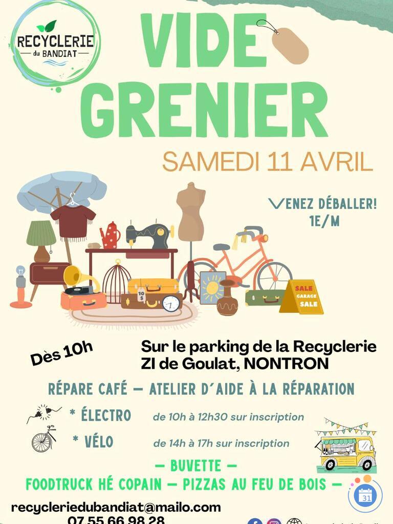 Image Vide-grenier sur le parking de la recyclerie (photo 1)