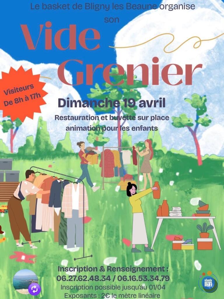 Image Vide grenier du Basket Club de Bligny-lès-Beaune (photo 1)