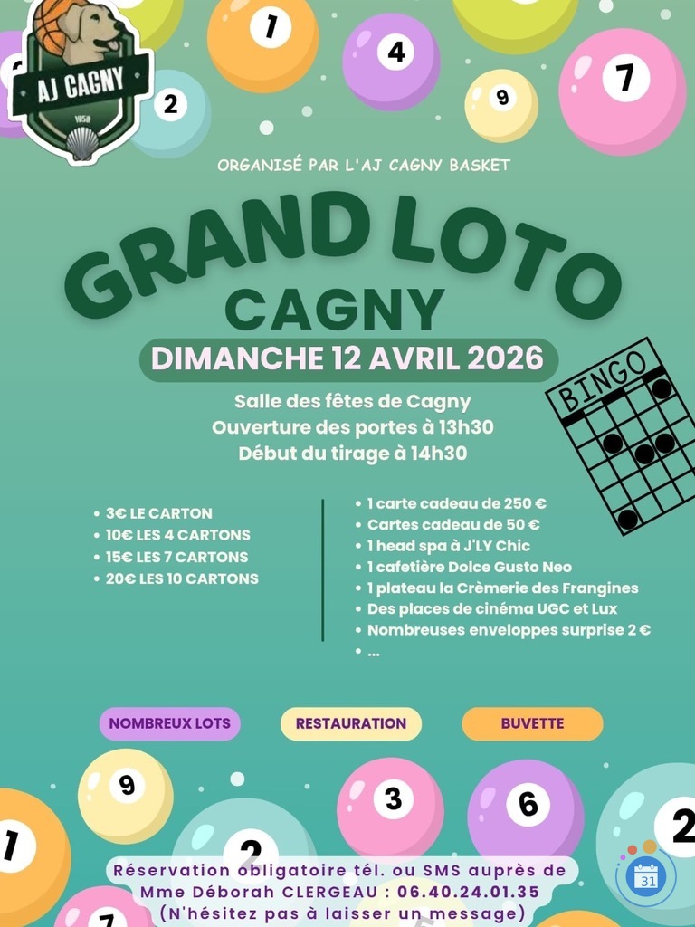 Image Loto AJCagny basket (photo 1)