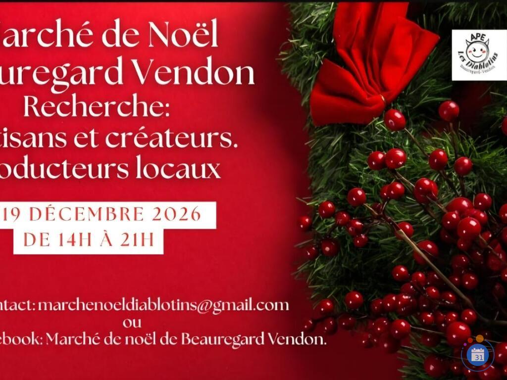 Image Marché de noël de Beauregard Vendon (photo 1)