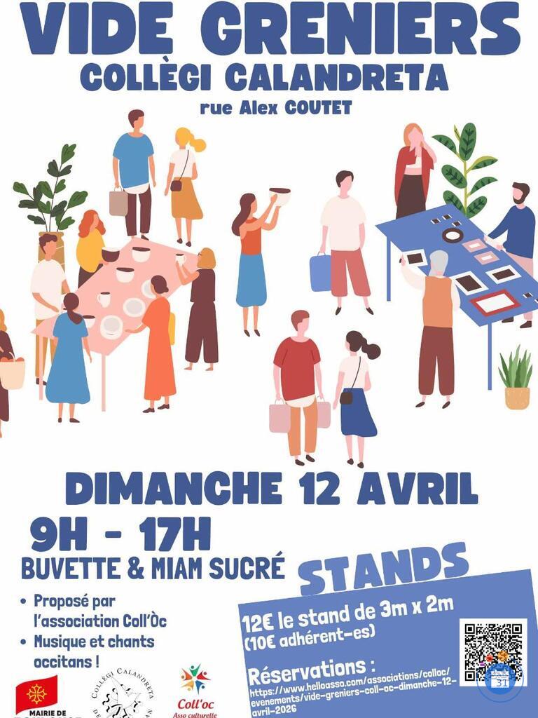 Image Vide-greniers du Collègi Calandreta del País Tolzan (photo 1)