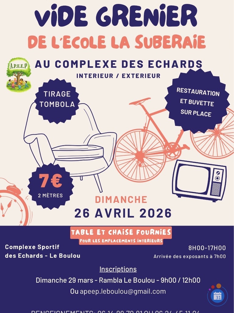 Image Vide grenier École Elementaire (photo 1)