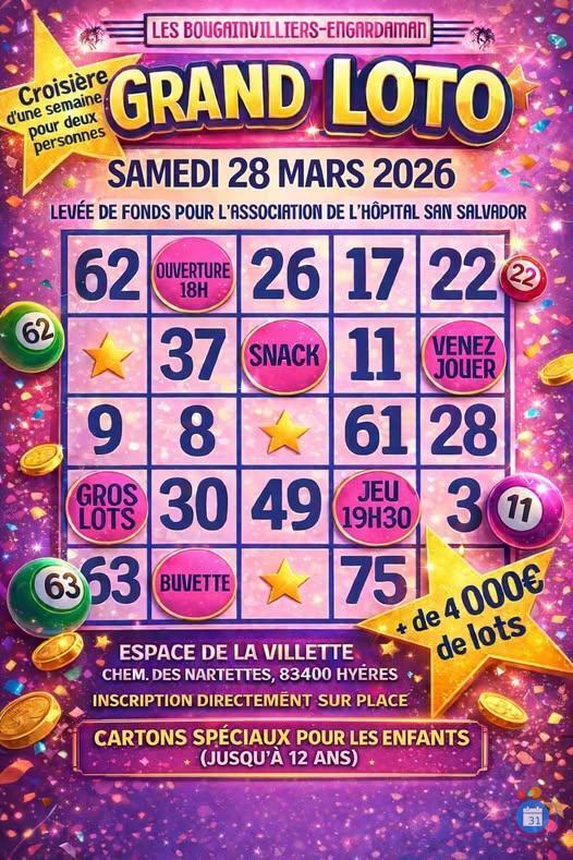 Image LOTO pour l'association des Bougainvilliers-Engardaman (photo 1)
