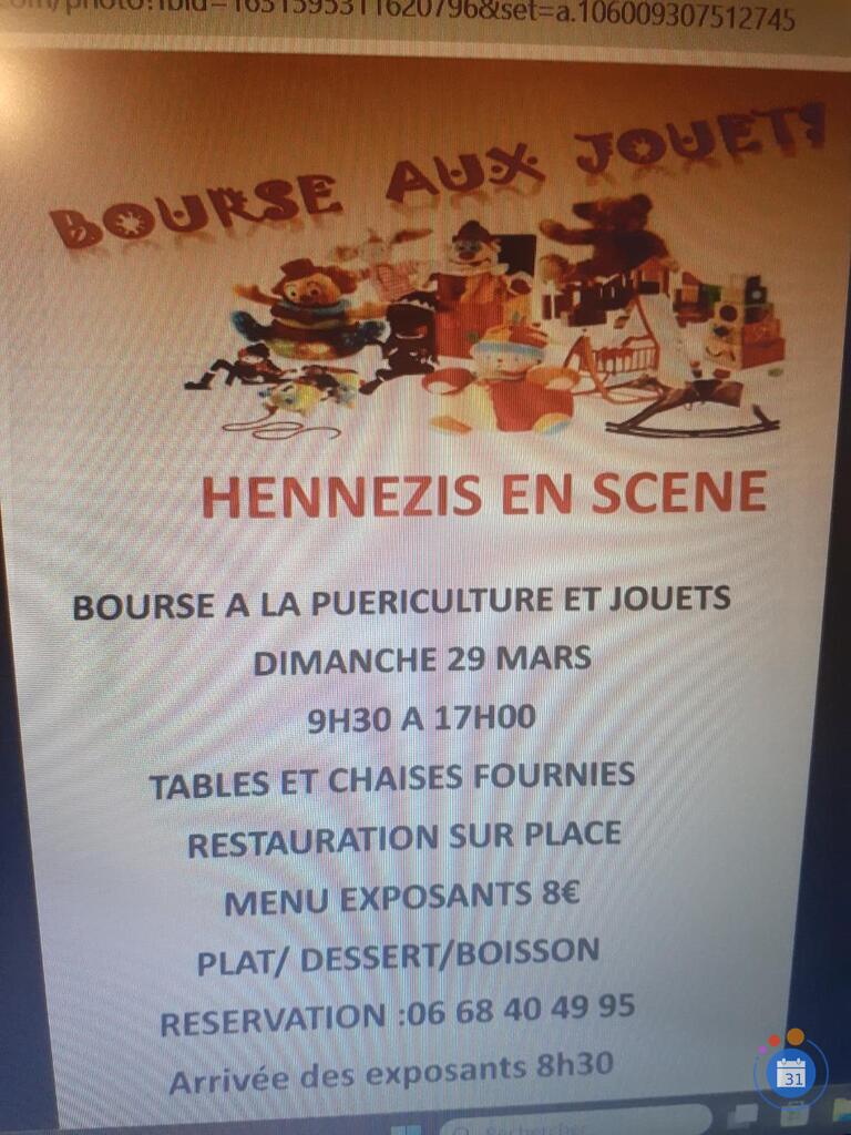 Image Bourse aux jouets Hennezis en Scène (photo 1)
