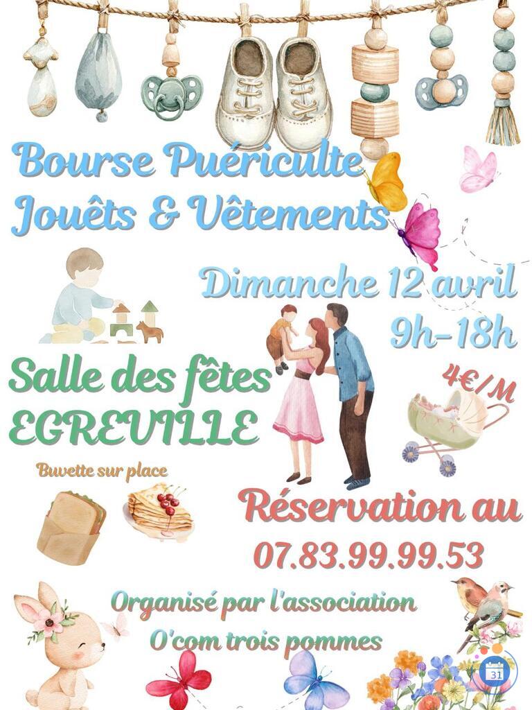 Image Bourse puériculture vêtements et jouets (photo 1)