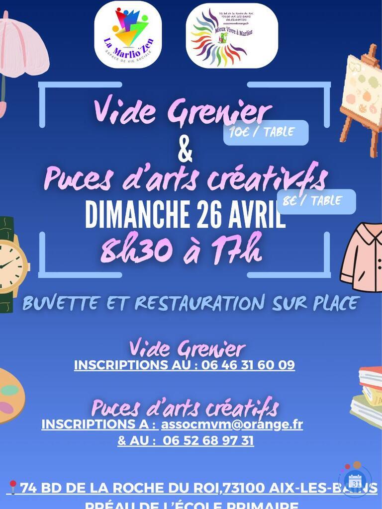 Image Vide Grenier et Puces d'arts créatifs (photo 1)