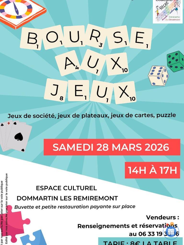 Image Bourse aux jeux de société, plateau et puzzles (photo 1)