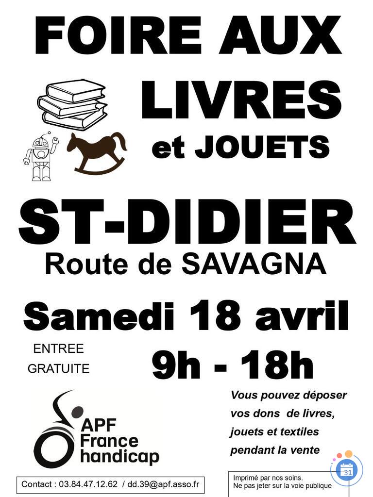 Image Foire aux livres, jouets et jeux (photo 1)