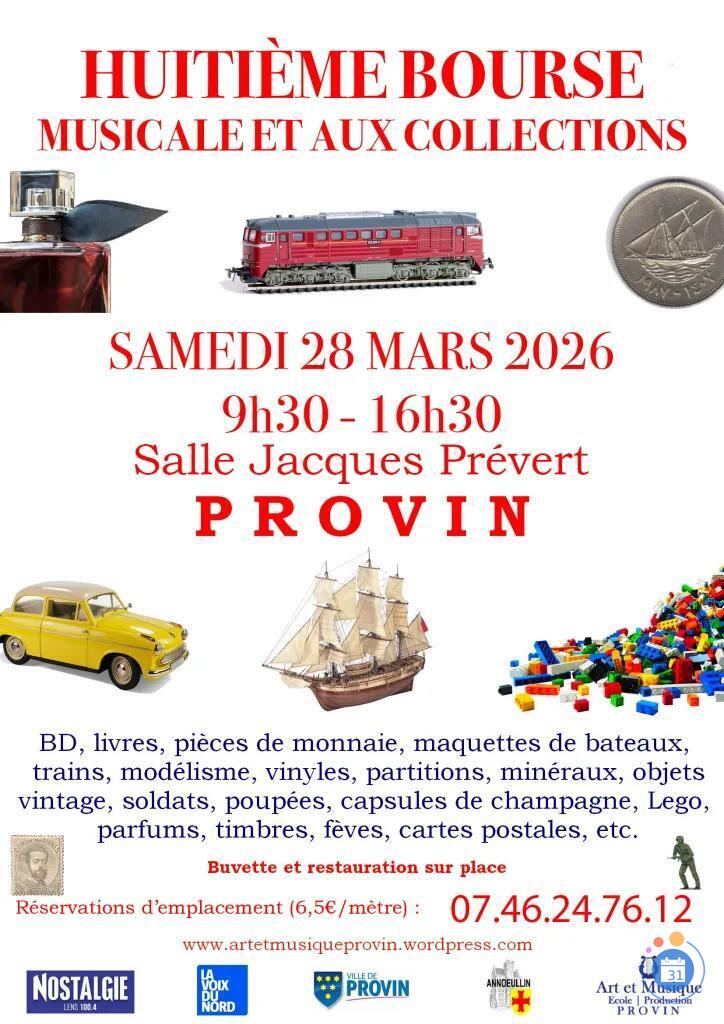 Image 8 ème Bourse Musicale et aux Collections Vinyle Bd Cartes (photo 1)