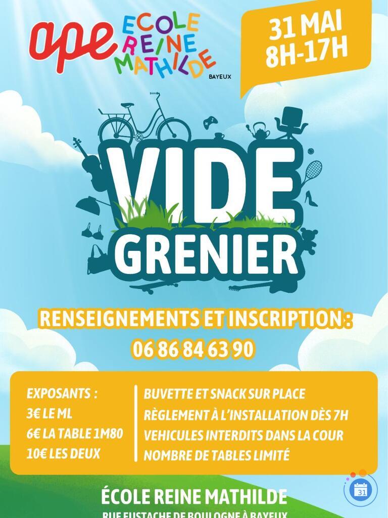Image Vide-grenier de l'APE Reine Mathilde (photo 1)