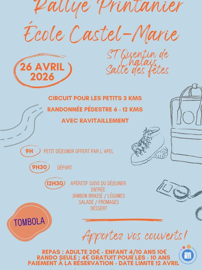 Image Rallye printanier de l'école Castel Marie (photo 1)