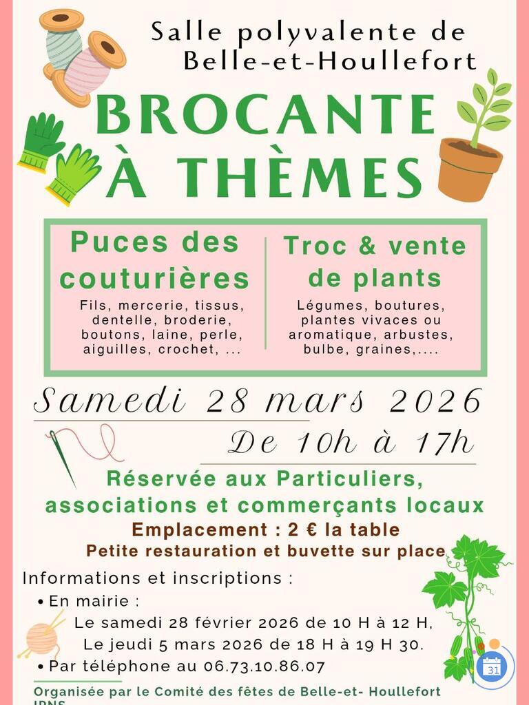 Image Puce des couturieres et troc de plants (photo 1)