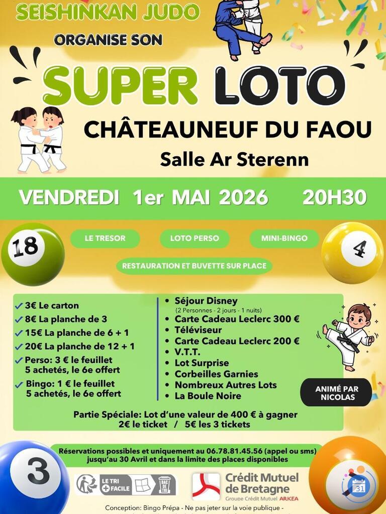 Image Super loto du Seishinkan Judo Taïso (photo 1)