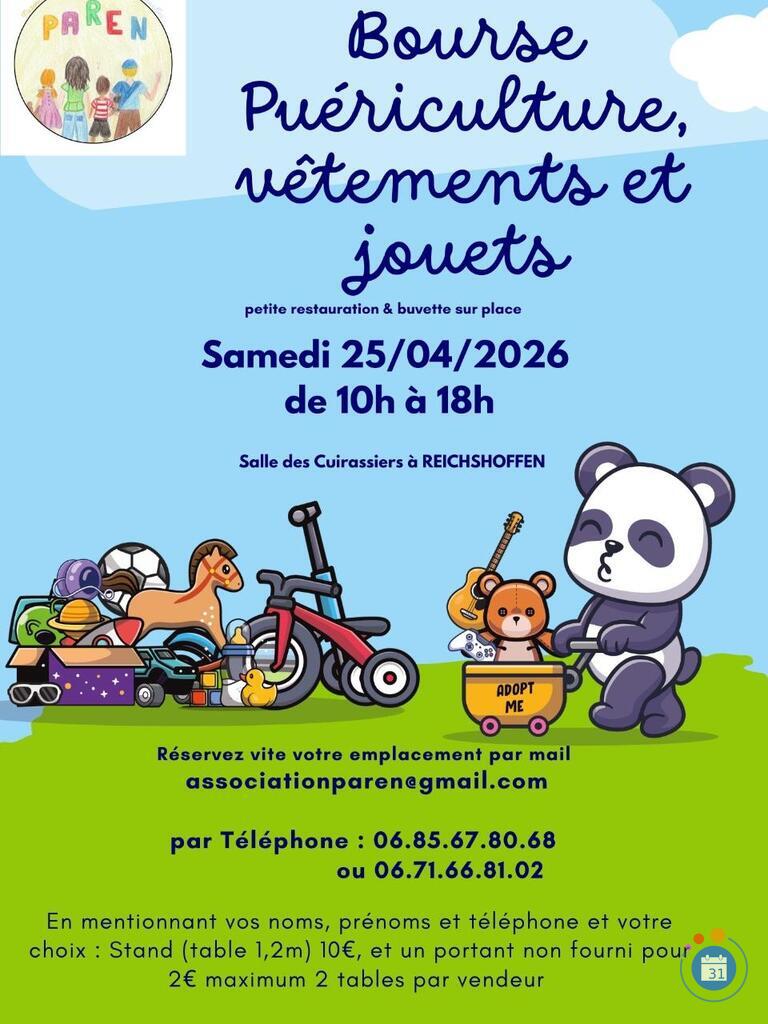 Image Bourse Puériculture, vêtements et jouets (photo 1)