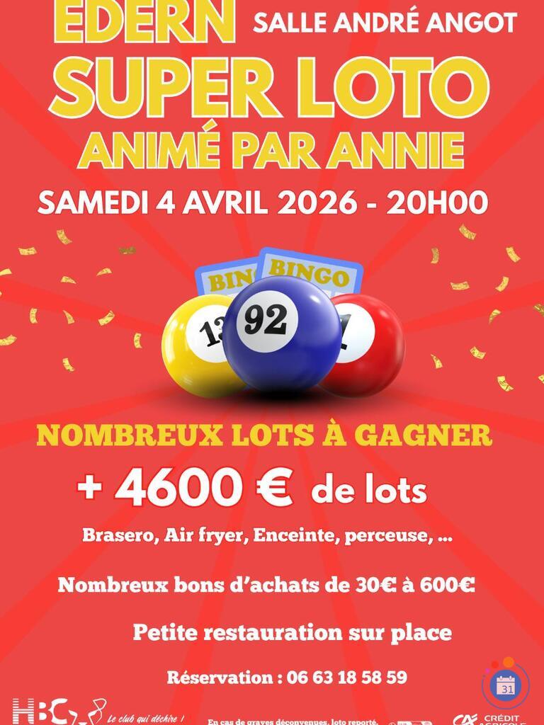 Image Loto du Handball Club de Briec animé par Annie (photo 1)